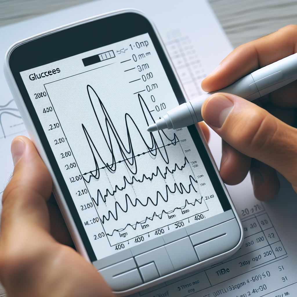 continuous Glucose Monitors graph