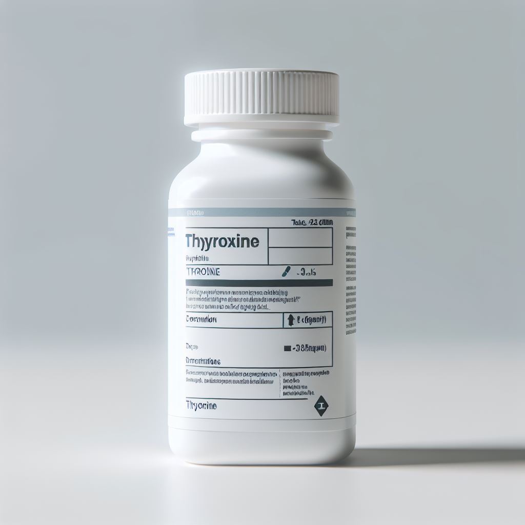 thyroxine medication